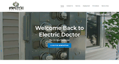 Desktop Screenshot of electricdoctor.com